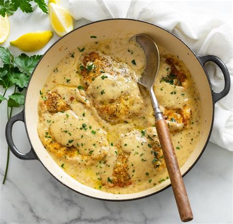 Chicken In White Wine Sauce The Cozy Cook