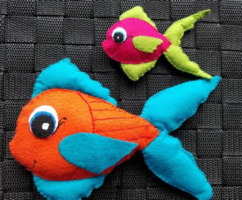 Felt Fishes 10 Steps With Pictures Instructables