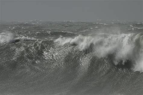 Big Stormy Sea Wave Stock Image Image Of Ripple Landscape 187301583