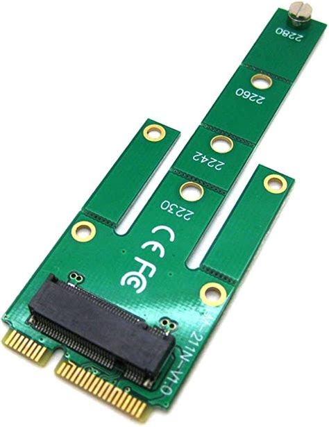NGFF M 2 B Key SATA Based SSD To MSATA Mini PCI E Male Adapter