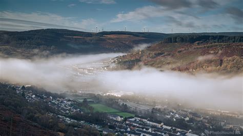 View Of The Lower Rhondda Valley Photo Spot Tonypandy