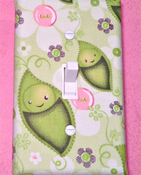 Peapod Nursery Switchplate Switch Plate Light Switch Cover Etsy