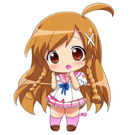 Chibi Png Anime Kawaii Karakter Animasi Gadis Anime Kawaii