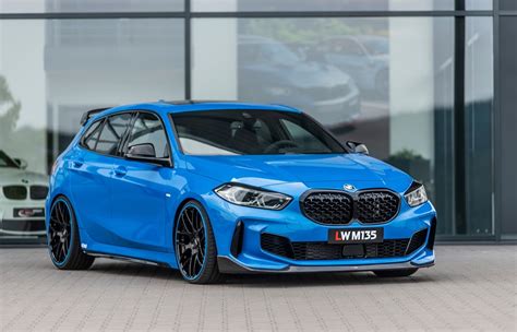 Its athletic exterior emphatically displays this with distinctive details such as the m135i xdrive specific double kidney grille in mesh design, the m rear spoiler and the two 100 mm tailpipes. BMW M135i F40 von Lightweight Performance | Lightweight LW ...