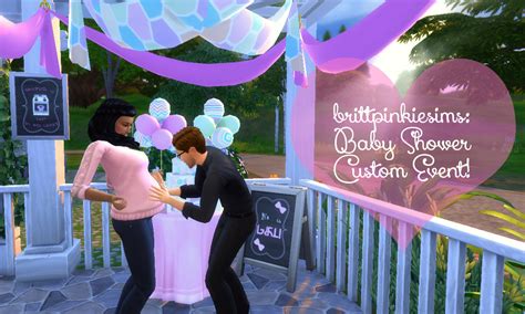 94 Baby Shower Mod Sims 4 Shower