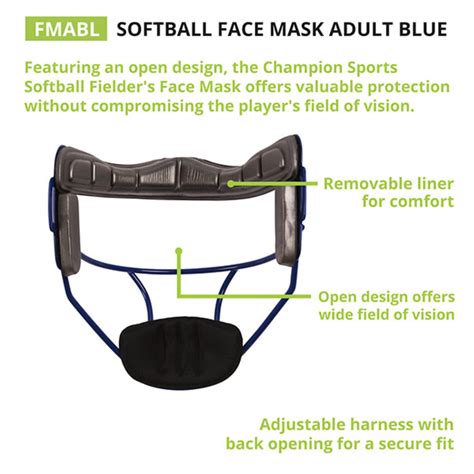 Softball Face Mask Adult Ebay