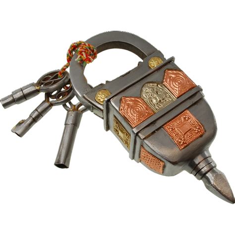 3 Key Puzzle Lock Wire And Metal Puzzles Puzzle Master Inc