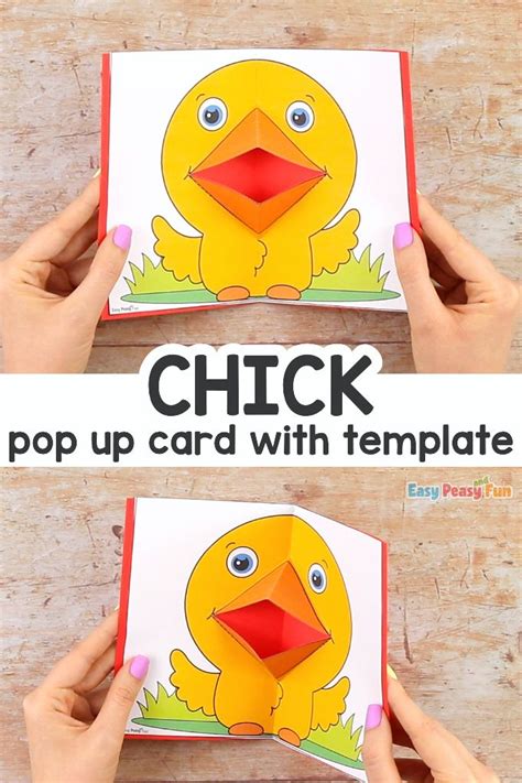 Free Printable Easter Pop Up Card Templates
