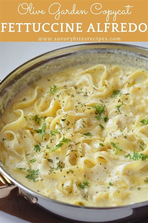 Olive Garden Copycat Fettuccine Alfredo Olive Garden Chicken Alfredo