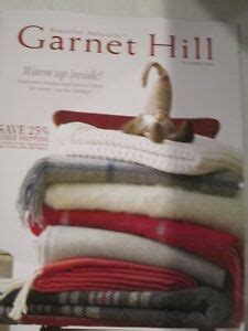 Garnet Hill Catalog Look Book November Warm Up Inside Brand New