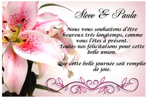 Message pour un anniversaire de mariage ...