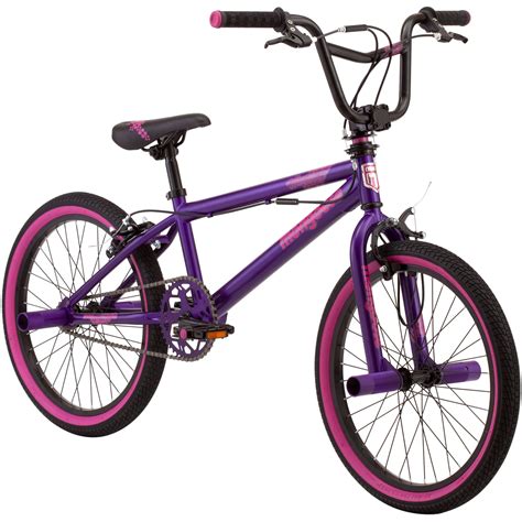 20 Mongoose Wired Freestyle Girls Bmx Bike Purple Walmart