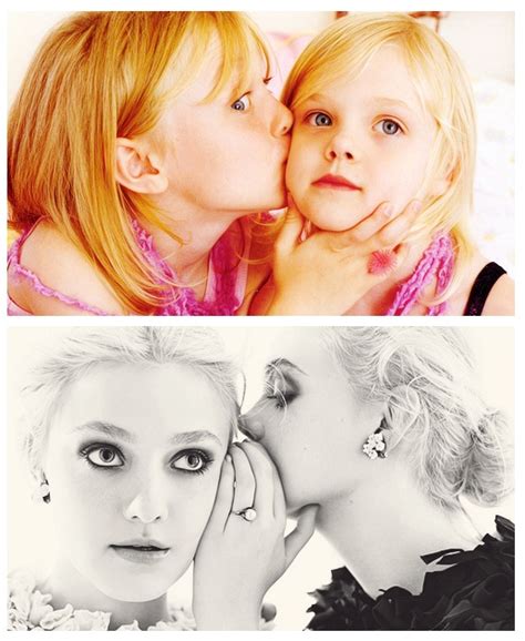 The Fanning Sisters Then And Now Celebrity Siblings Dakota And Elle