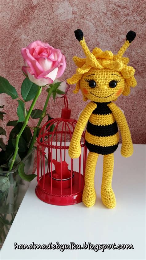 Handmade By Lk Kundenauftrag Amigurumi S Sse Biene Bee Sevimli Ari
