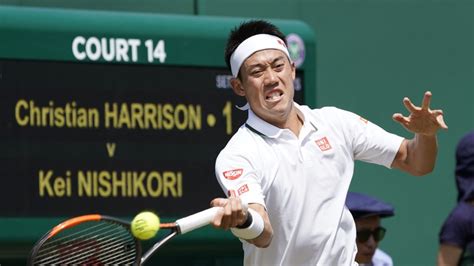tennis kei nishikori naomi osaka through to wimbledon 2nd round