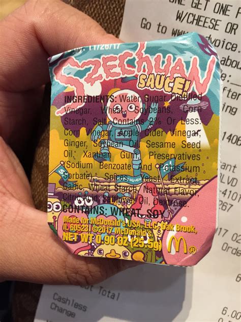 Mcdonalds Is Bringing Back Szechuan Sauce