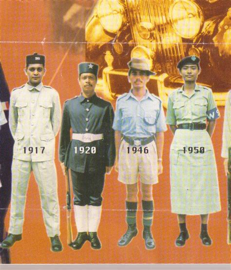 Sejarah Uniform Polis Diraja Malaysia