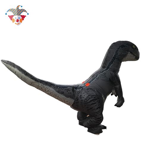 Jurassic World 2 Park Hot Adult Inflatable Velociraptor Costume Cosplay