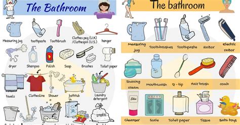 Bathroom Accessories Names In English Home Sweet Home