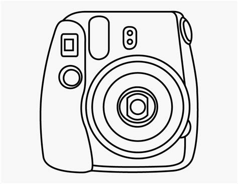 Polaroid Camera Clipart Black And White Free Transparent Clipart