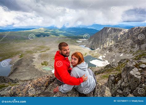 Hiking Lovers Stock Image Image Of People Love Outdoor 122768411