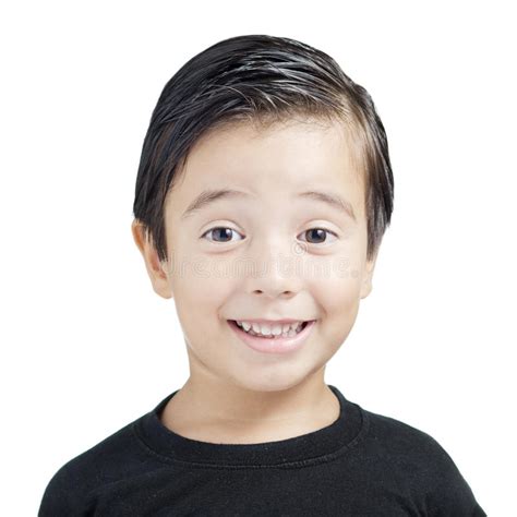 Portrait Of Kid Smiling Stock Photo Image Of Innocent 21108842