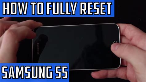Samsung Galaxy S5 Hard Reset How To Factory Reset Youtube