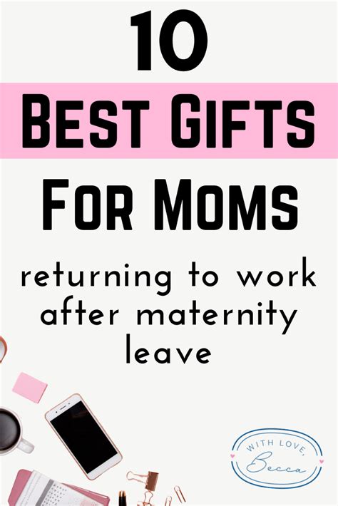 Maybe you would like to learn more about one of these? Best Gifts for Moms Returning to Work After Maternity ...