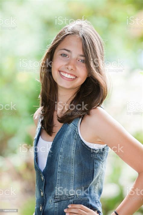 Smiling Teen Girl Stock Photo Download Image Now Istock