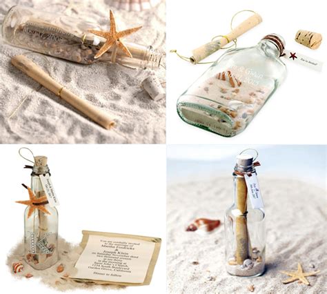 Whether you choose a floral arrangement in a bottle or a tropical beach scene with a palm tree, sea shells and an umbrella, your. Beach Wedding Invitation in a Bottle - Beach Wedding Tips