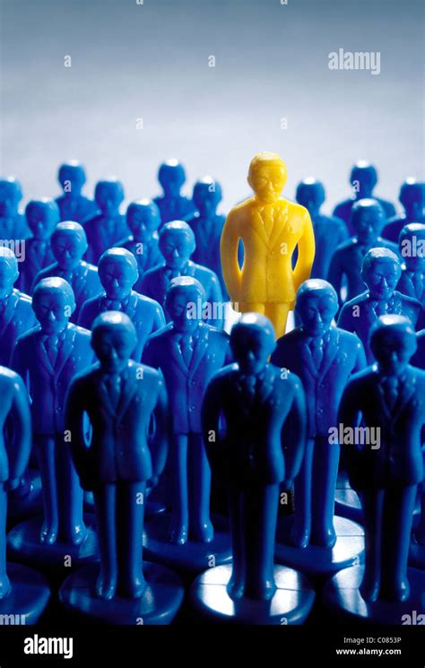 Standing Out From The Crowd Stock Photo Alamy