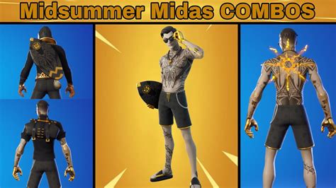 Best Midsummer Midas Combos In Fortnite Midsummer Midas Skin Overview