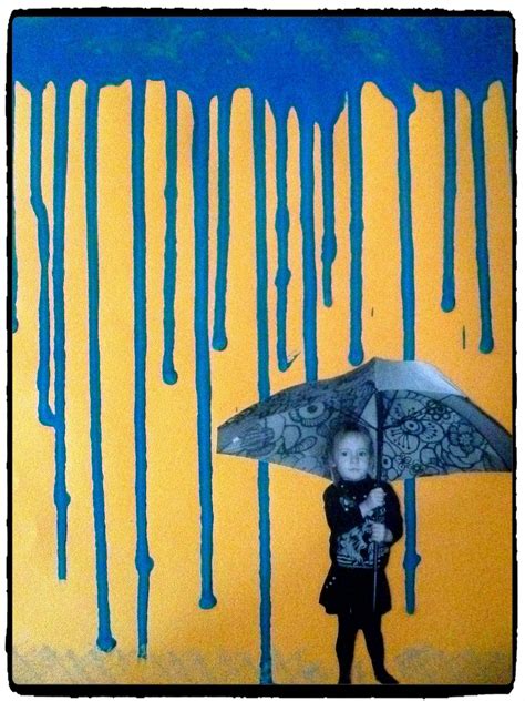 A l'abri sous mon parapluie… | Art pluie, Comment peindre ...