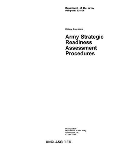 Pam 52530 Military Operations Army Strategic Readiness Assessment