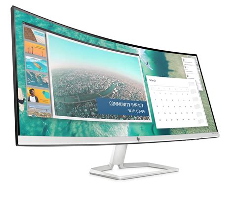 Hp 34f 34 Curved Monitor With Amd Freesync Technology Rimalelectronics