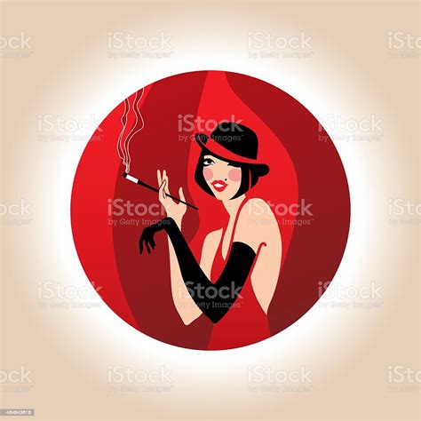 Girl Cabaret Stock Illustration Download Image Now Istock