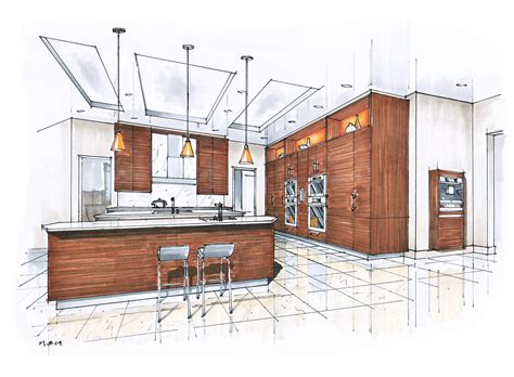 Incredible Kitchen Interior Design Sketch 2022 Decor