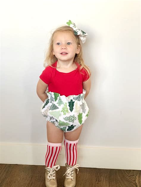 Baby Girl Bloomers Christmas Bloomers Floral Bloomers Etsy