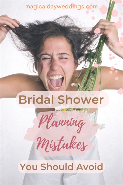 Planning A Bridal Shower Can Be Stressful Business Which Is Why A Few Mistakes Here And There