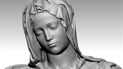 La Pieta Holy Mary And Jesus Christ 3d Print Model 3d Model 3d