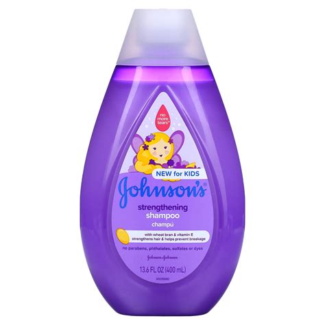 Johnsons Baby Kids Strengthening Shampoo 136 Fl Oz 400 Ml Iherb