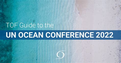 Tof Guide To The Un Ocean Conference 2022 The Ocean Foundation