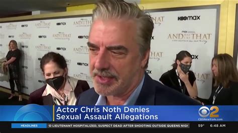 Actor Chris Noth Denies Sex Assault Allegations Youtube