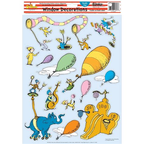 dr seuss oh the places you ll go bulletin board set by eureka