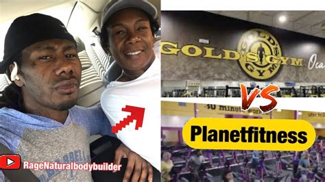 Planet Fitness Finally Open Planetfitness Vs Golds Gym Workout With