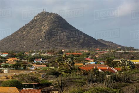 Hooiberg Hill The Highest Point On The Island Aruba Stock Photo