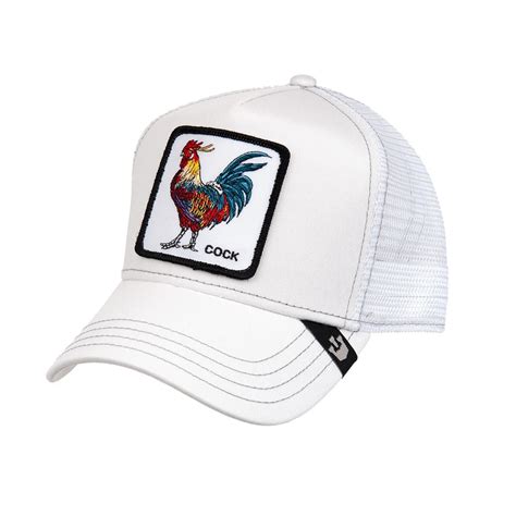 Goorin Motiv White Cock Trucker Baseball Cap Online Hatshop For Hats Caps Headbands