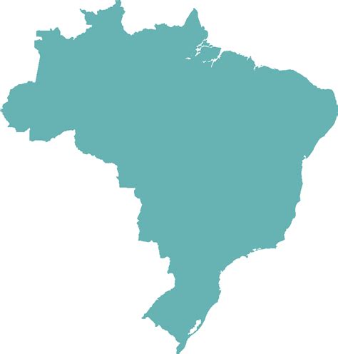 Download Brazil Blue Map Png Image With No Background