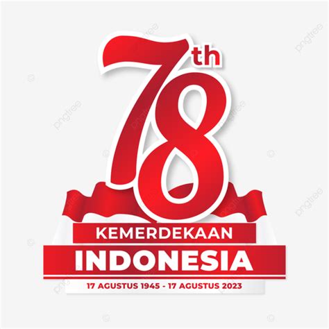 Logo Resmi Hut Ri 78th Happy Republik Indonesia 2023 Tapi Ri 78 Loho