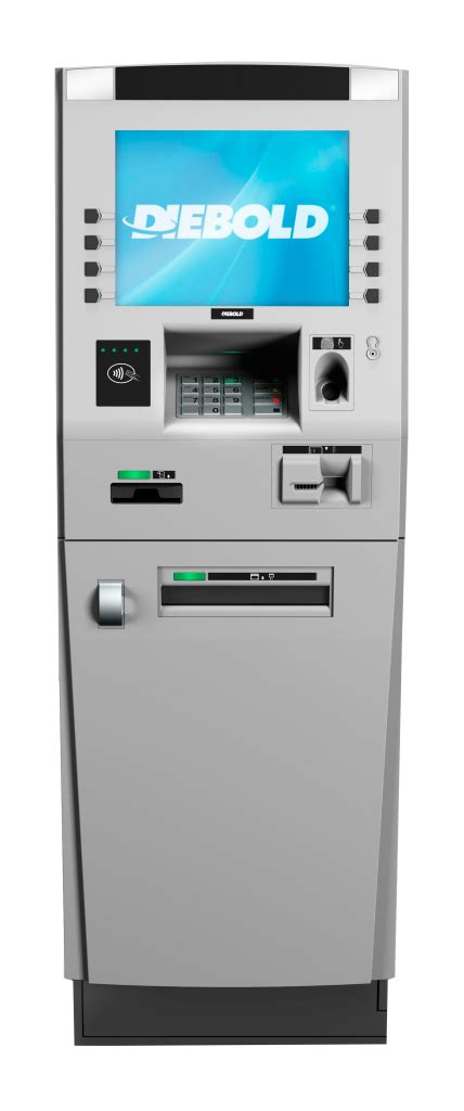 Located at convenient locations like malls and supermarkets, atms have simplified personal cash management. Diebold 5500 Bank ATM Machine Photo - NationalLink Inc.